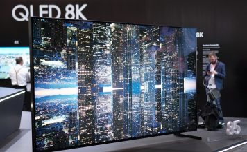 Samsung presentó su nuevo televisor QLED sin marcos, con resolución 8K y “mayordomo digital”