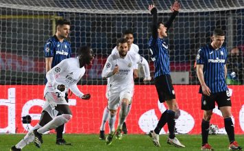 Real Madrid se impone 1-0 al Atalanta