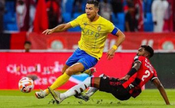 Un doblete de Cristiano mantiene el pleno de triunfos del Al Nassr en la Champions de Asia