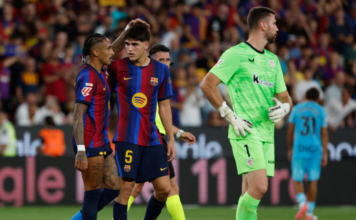 El Barcelona se impuso en el debut de Rodri